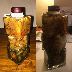 Decorative Glass Pepper Bottle